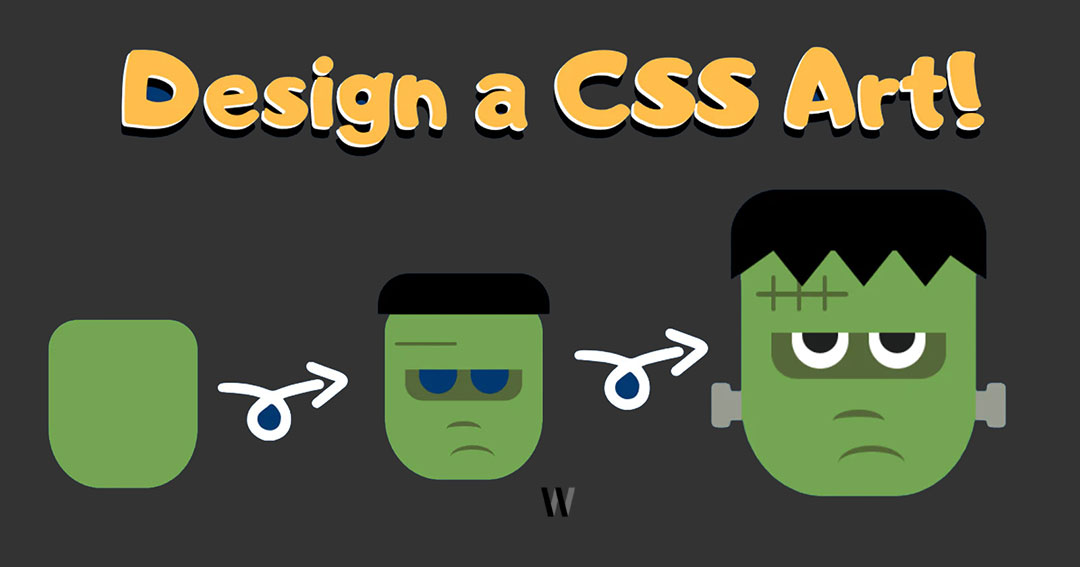 Bir CSS Sanat Eseri Tasarlayın - (Frankenstein)