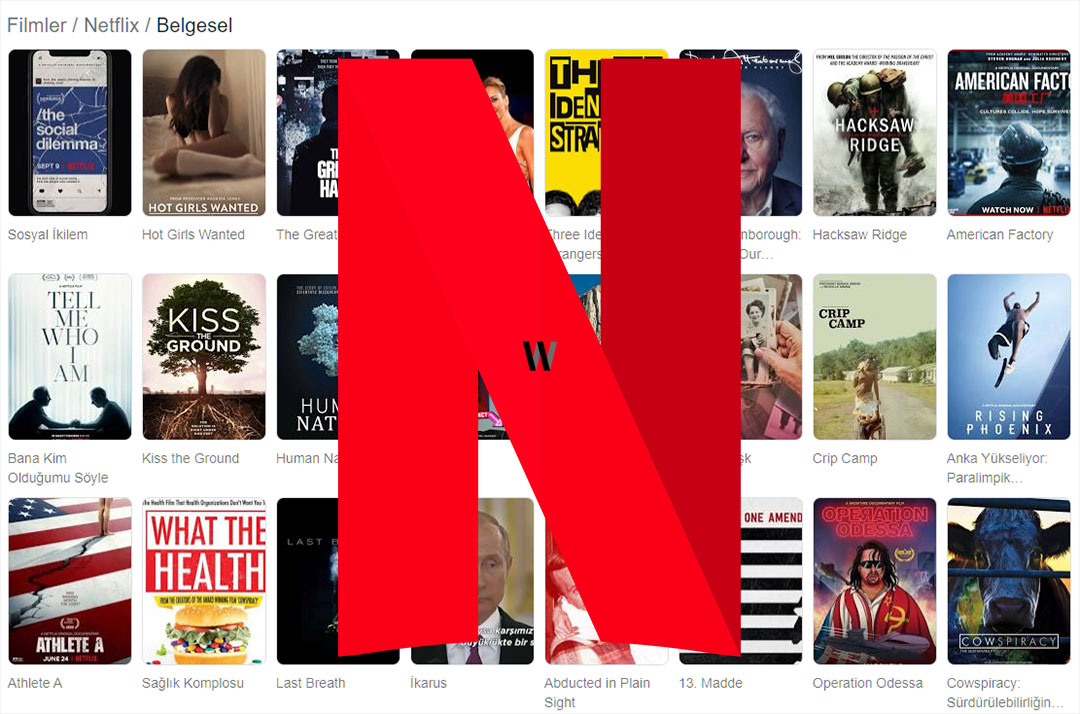 En iyi belgeseller - Netflix