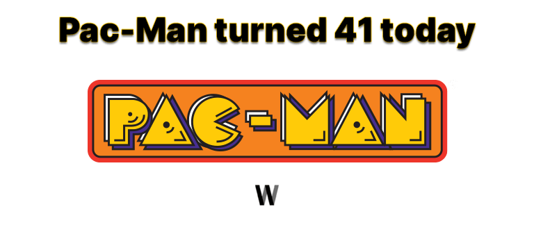 Pac-Man turned 41 today - Pac-Man