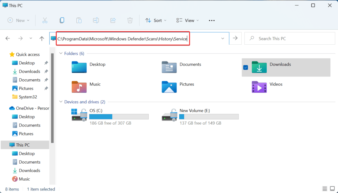 Windows Defender koruma geçmişini silmek
